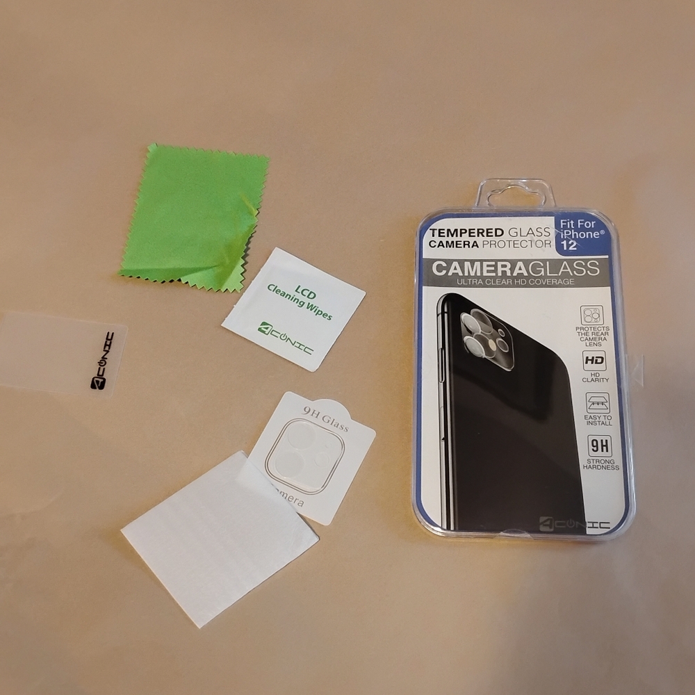 Apple iPhone 12 Screen Protector - Black